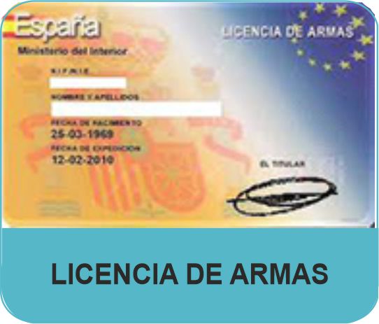 logo licencia de armas